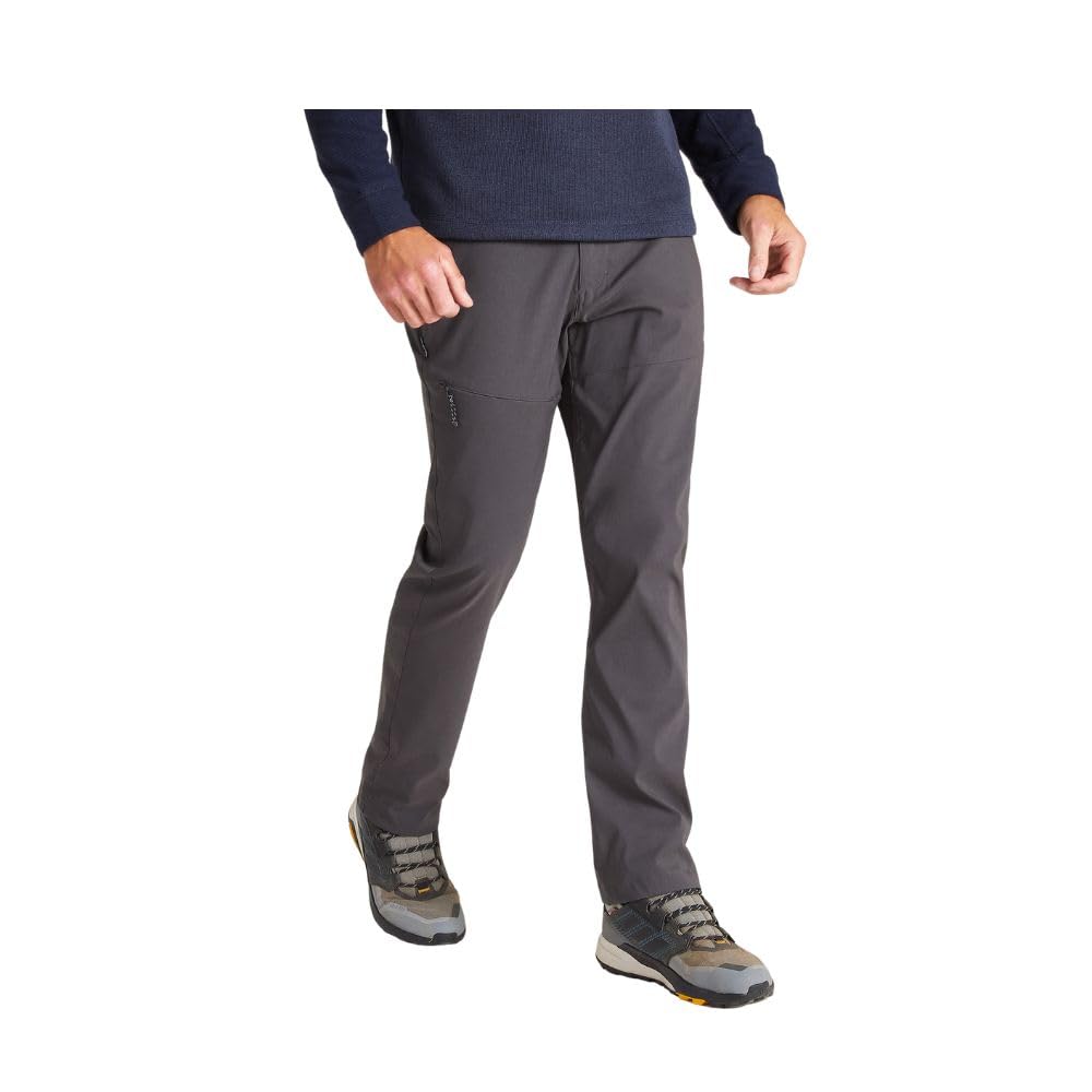 Craghoppers Kiwi PRO II Mens Trousers - Dark Lead - 42 - Long