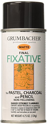 Grumbacher 649 4-3/4-Ounce Final Fixative, Matte Spray Can