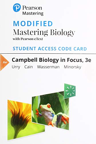 Campbell Biology In Focus Mylab+Etext