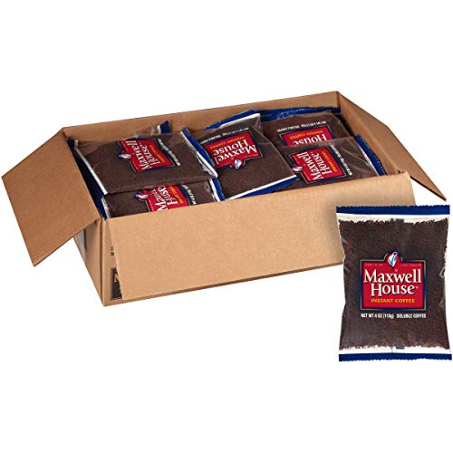 Maxwell House Instant Coffee (4 oz Bags, Pack of 24) Buy Online in