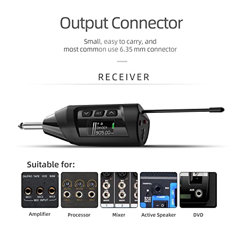 SGPRO Wireless Saxophone Microphone System, ClipOn Instrument