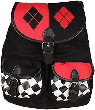 dc comics suicide squad harley quinn mini backpack Amazon.com: DC Comics Harley Quinn Knapsack Backpack 14 X 17 inches :  Clothing, Shoes & Jewelry