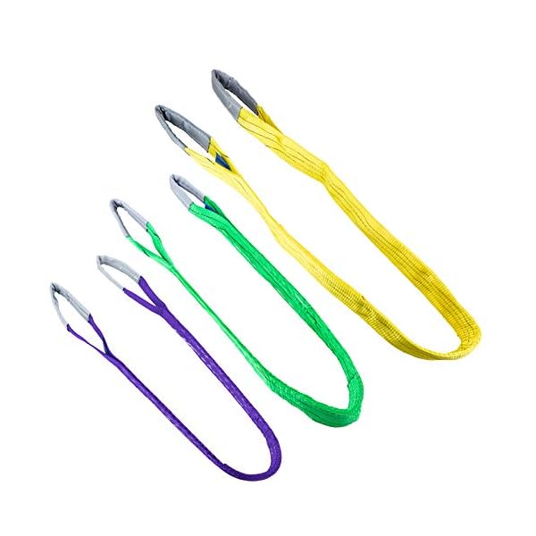 Safetytex Hebeband - Hochwertiger Hebegurt aus Polyester - Tragkraft wÃ¤hlbar - DIN EN 1492-1 - Schmale Rundschlinge - Flexibel und Sicher (1000 kg / 1 Tonne / 1 Meter)