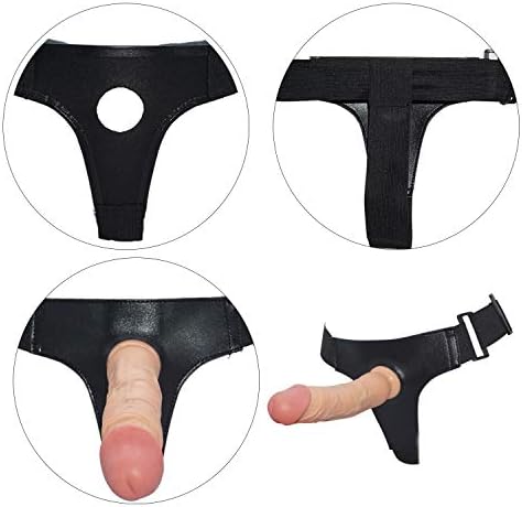 QFDYEQF 7.2 Inches Suction Strap on Role Play - Adjustable Wear Relax Rod Soft Big Huge Size Toy Strap Suction Cup Strapless Strapon Harness Women