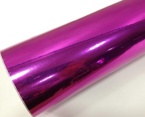 12''x60''Chrome Mirror Vinyl Wrap Sticker Decal Film Sheet ,Self-adhesive (Rose)
