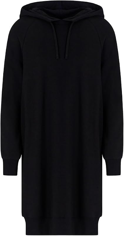 Donna Arte Sella, Monogram Tape Detail, Dress, Black, XS, Nero, XS