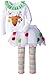Mud Pie Little Girls' Reindeer Pom Pom Tutu Set
