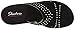 Skechers Cali Women's Rumblers-Hope Float Wedge Sandal, Black, 7 M US