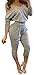Imily Bela Women's Sweatheart Off-shoulder Top&pant Sweatsuit 2 Pieces