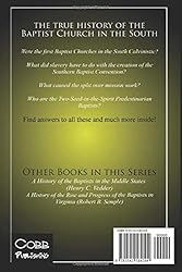 A History of the Baptists in the Southern States