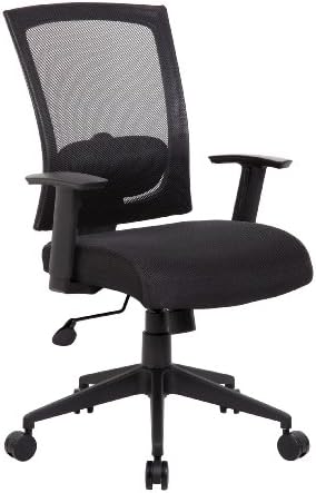 Boss Workplace Merchandise Mesh Again Activity Chair in Black