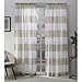 Exclusive Home Curtains Darma Light Filtering Semi-Sheer Linen Rod Pocket Curtain Panel Pair, 50x84, 2 Count