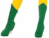 Forum Adult Green Super Hero Boot Tops