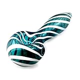 Handmade Style Glass 4.1 inch (Lake Green)