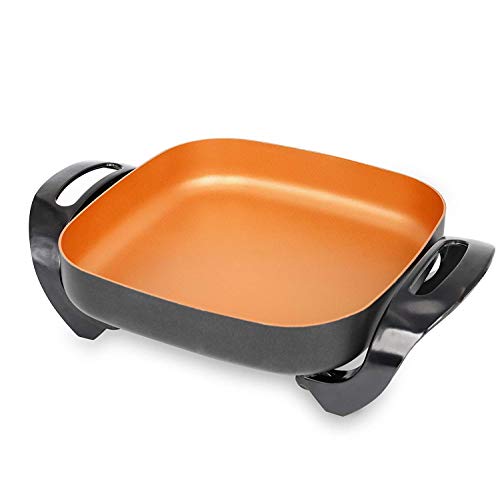 2 Nonstick+1400+Watts+Adjustable+Temperature+Controller
