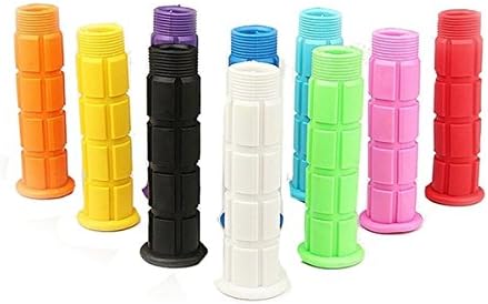 Lanfy Bicycle MTB BMX Road Mountain Bike Soft Rubber Handlebar End Grips - Black