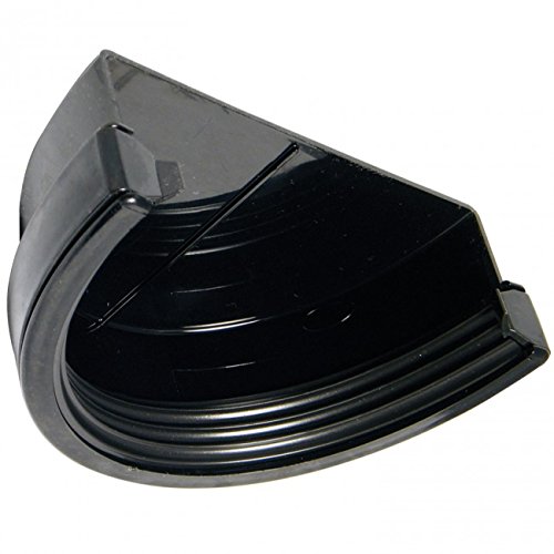Floplast XTRAFLO 170mm External Stopend (Black) REX1B