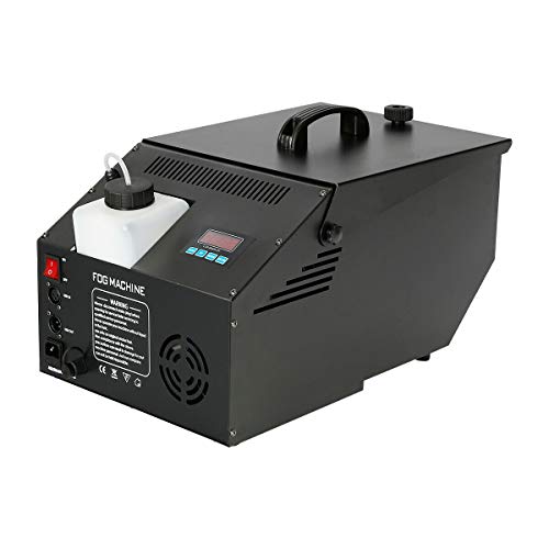 Tengchang 1200W Low Lying Fog Machine DMX Sinking Smoke Machine for Party Halloween Live Show Concert Theater