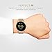 Lamshaw Smartwatch Band for Fossil Q Wander Gen 1/Gen 2,Stainless Steel Metal Replacement Straps for Fossil Q Wander Smartwatch (Rose Gold)