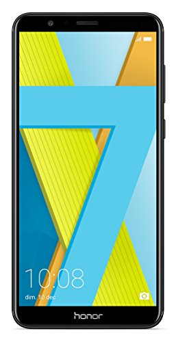 Honor 7X Smartphone débloqué 4G (Ecran : 5,9 pouces - 64 Go - Double Nano-SIM - Android) Noir