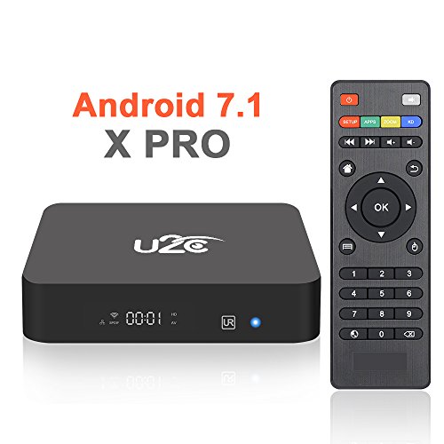 2017 New Model Android 7.1 Smart TV Box X PRO Amlogic S905X 2GB RAM 8GB ROM Quad Core 64 bit Support 3D 4K H.265 VP9 Media Player