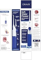 ORAVIX Manual Water Flosser 100 ml Tonsil Stone Irrigator Soft Floss view 9