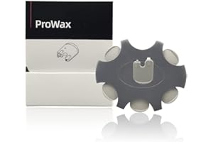 SOROYA 30-Pcs 2-mm Oticon Prowax Disposable Wax Guard Filters Cleaning Tool Accessories Hearing Aid Wax Guard Filters (2mm) for Oticon, Widex, Unitron and Resound Hear Clear Hearing aid Filters