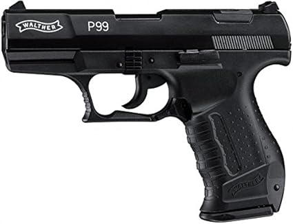 Walther Softair P99 mit Maximum 0.08 Joule schwarz M