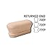 Red Oak Returned End - 6210 Wood Staircase Handrail Fitting for Stair Remodel