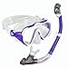 U.S. Divers Lady Starlet LX Mask/Tucson Snorkel, Purple