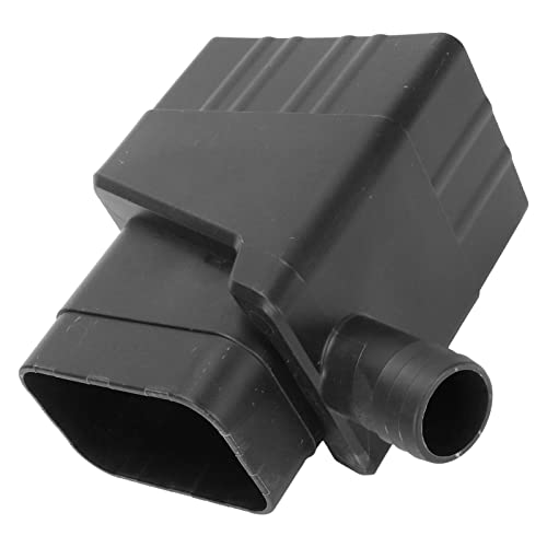BORDSTRACT Rain Water Collection System, Rain Barrel Diversion Kit to Divert Water with a 40 Inch Hose, Fits 2'' x 3'' Standard Gutter Downspout(Black)