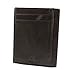 Andar RFID Minimalist Front Pocket Wallet - Made of Classy Full Grain Leather (Black)
