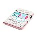 LittleMax(TM) iPad Mini 2 3 Case, Synthetic Leather Kickstand Case Smart Wake/Sleep Cover Flip Wallet iPad Mini 3/2/1 Protector -01 Owl