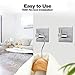 Self Adhesive Stainless Steel Heavy Duty Wall Hooks 5 Pack