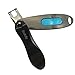 Bokdy Nail Clipper, Fingernails Toenails Clippers, Nail Cuter, Trimmer, with Built-in Nail File, Stainless Steel, 360 Degree Rotation Cutter (Black)