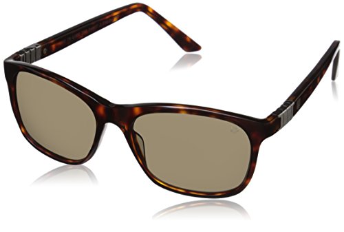 Tag heuer legend 9382 203 square sunglasses, tort brown…