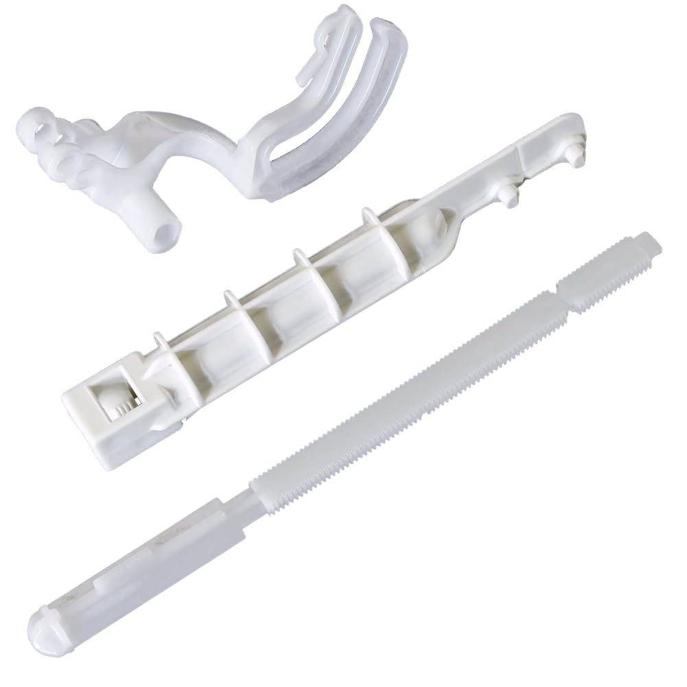 LIV Replacement Parts Set: Push Bar, Separator Bar and Angle Lever for Isosan No. 1 + No. 2, Verosan and Schwab Cistern