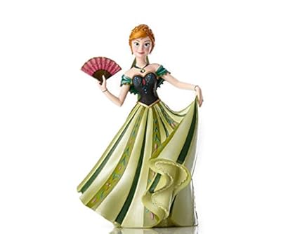 Jim Shore for Enesco Disney Showcase Anna Couture Deforce Figurine, 8"