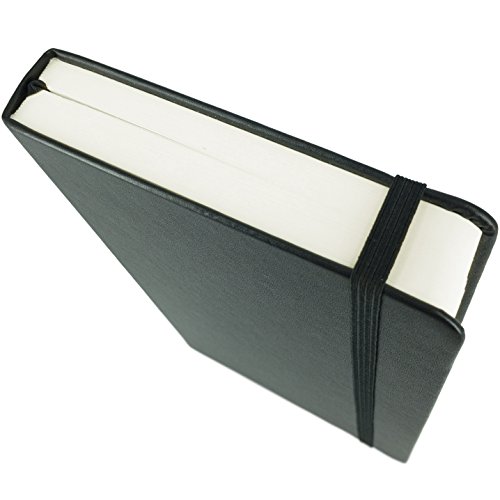 Hardcover Sketchbook for Dry Media and Drawing Pencils, 5.25" x 8.25", Heavyweight 180gsm White Paper, Side Opening, 192 Pages, Art Supplies, Crafts Materials, Bonus Label Stickers - SuperiorMaker