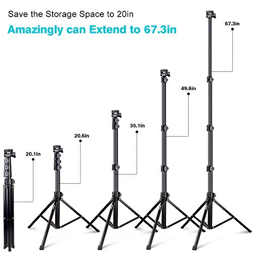 UBeesize-67-Phone-Tripod-Stand-Selfie-Stick-Tripod-All-in-One-Professional-Cell-Phone-Tripod-Cellphone-Tripod-with-Bluetooth-Remote-and-Phone-Holder-Compatible-with-All-Phones-Cameras