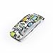 BUILT Reusable Sandwich & Snack Bags, Robot Uprising, Grey