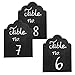 Set of 3 Black Decorative Write On Wedding Signs / Mini Erasable Chalkboards / Cafe Specials Boards