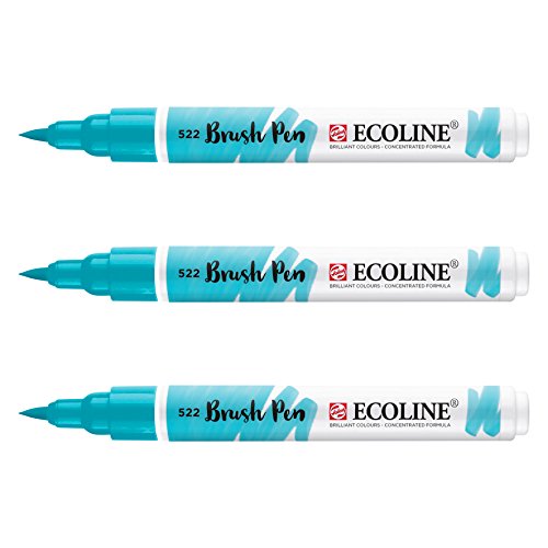 Watercolor Brush Ecoline Brush Pen Amazon Royal Talens Ecoline