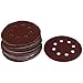 Uxcell a16031000ux1157 5inch Dia 1000 Grit 8 Holes Sanding Paper Disc Sandpaper 50pcs (Pack of 50)