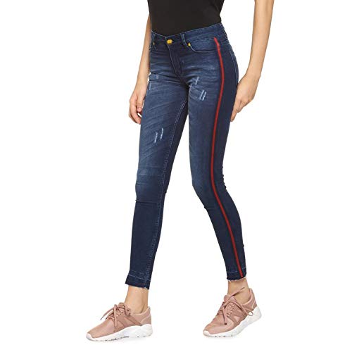 jeans with line on side