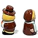 Holiday Salt and Pepper Shakers, Pilgrim Couple Holiday Ceramic Set, Holiday Decor, Barclay’s Buys