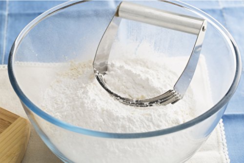 Mrs. Anderson's Baking 45752 Pastry Cutter and Dough Blender, 5-Blade, Stainless Steel