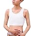 Les Lesbian Tomboy Short Vest Chest Binder Tops XL White