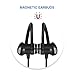 Best Magnetic Wireless Earbuds Wireless Sports Bluetooth Headphones w/Mic IPX5 Waterproof Sweatproof HD Stereo 8 Hour Battery Noise Cancelling Headsets for Gym Running Workout Earbuds