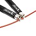 5BILLION Speed Jump Rope - 360° Swivel Ball Bearing - Adjustable - Workout for Double Unders, Exercise, WOD, Outdoor, MMA & Boxing Training (orange)
